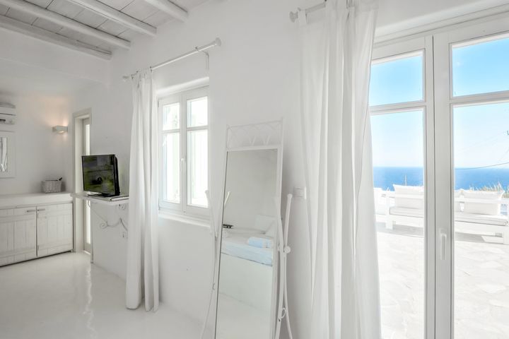 Upper Floor Bedroom with Sea View
