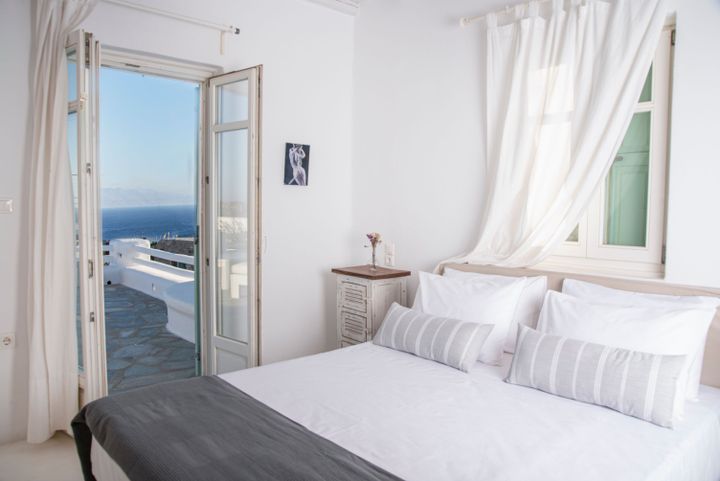 Upper Floor Bedroom with Sea View